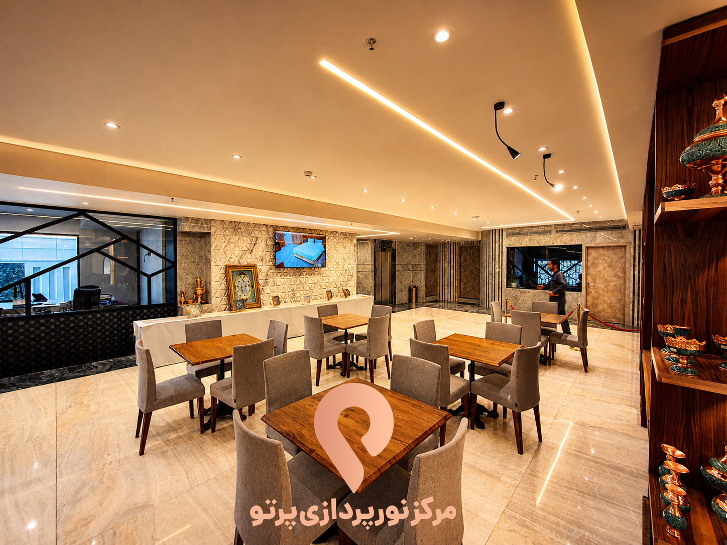 نورپردازی داخلی؛ نمونه اجرای مرکز نورپردازی پرتو - تصویر 63