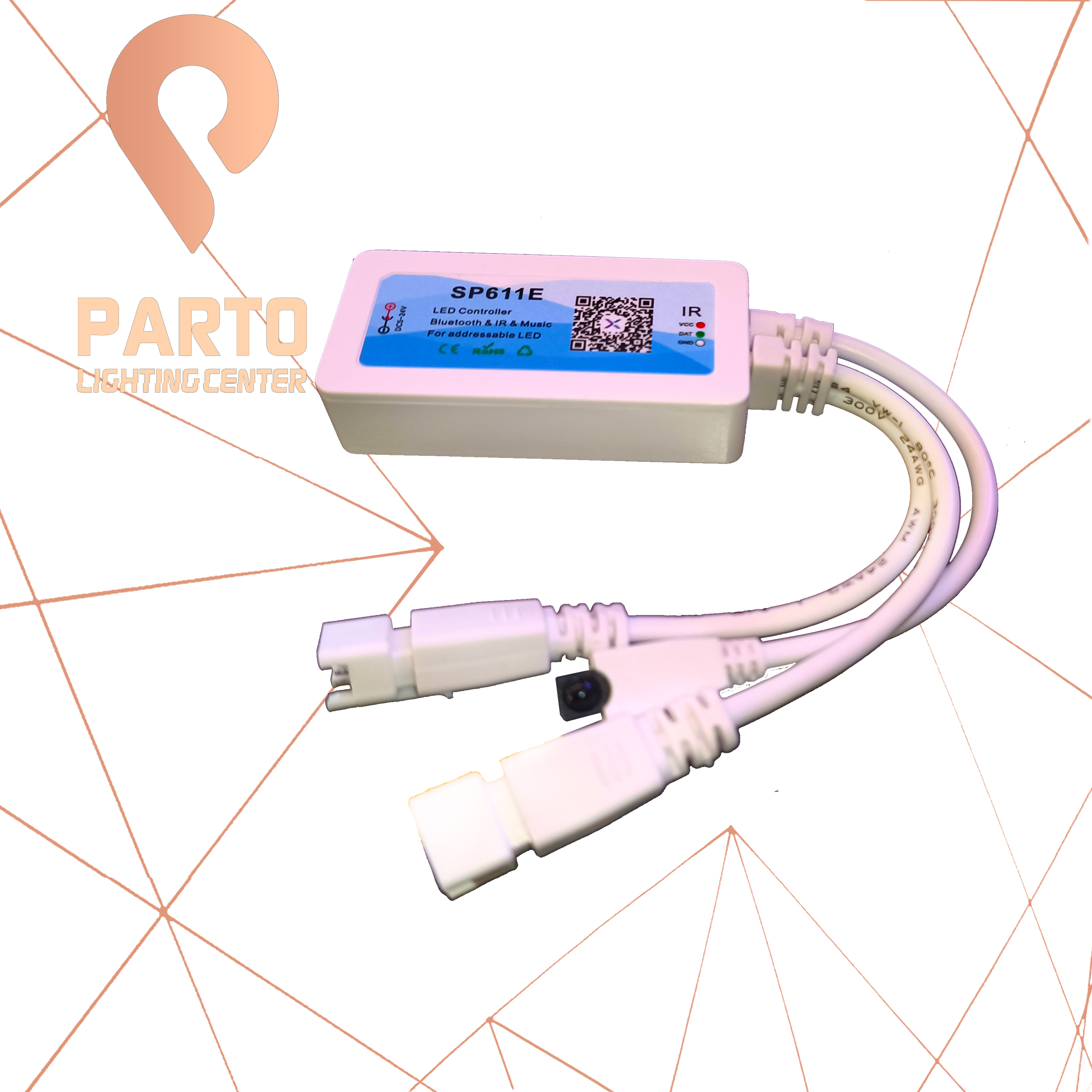 کنترلر موزیک پیکسل LED مدل SP611E