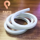 پروفیل خام لبه دار سلیکونی 10×10 میلیمتر مخصوص نوار LED – مدل انعطافپذیر