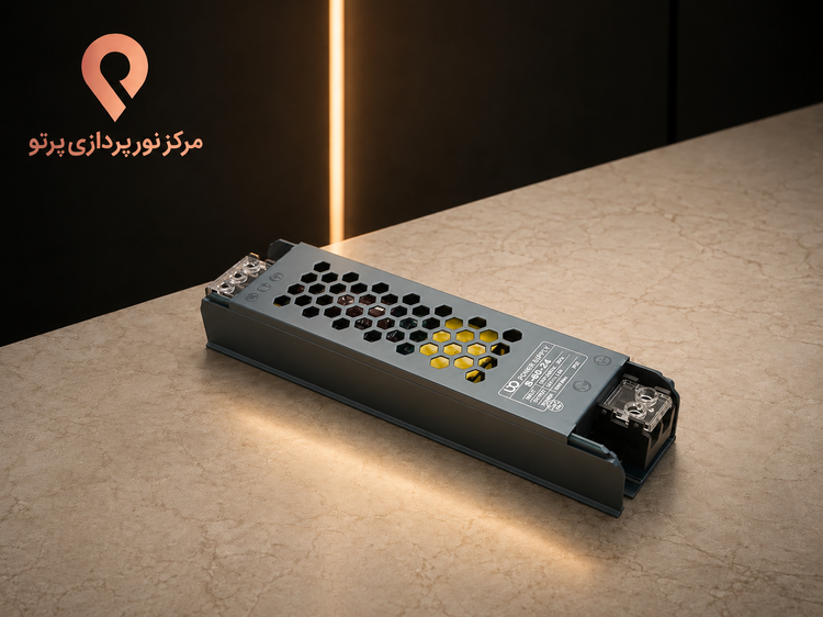 پاور سوئیچینگ اسلیم ۲۴ ولت ۶۰ وات مدل S-60-24 | درجه حفاظت IP20