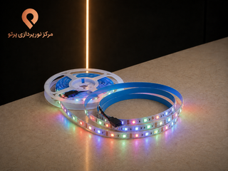 ریسه رنگی LED RGB لوناستار 12 ولت مدل LSD-S050-60LED | رول 5 متری