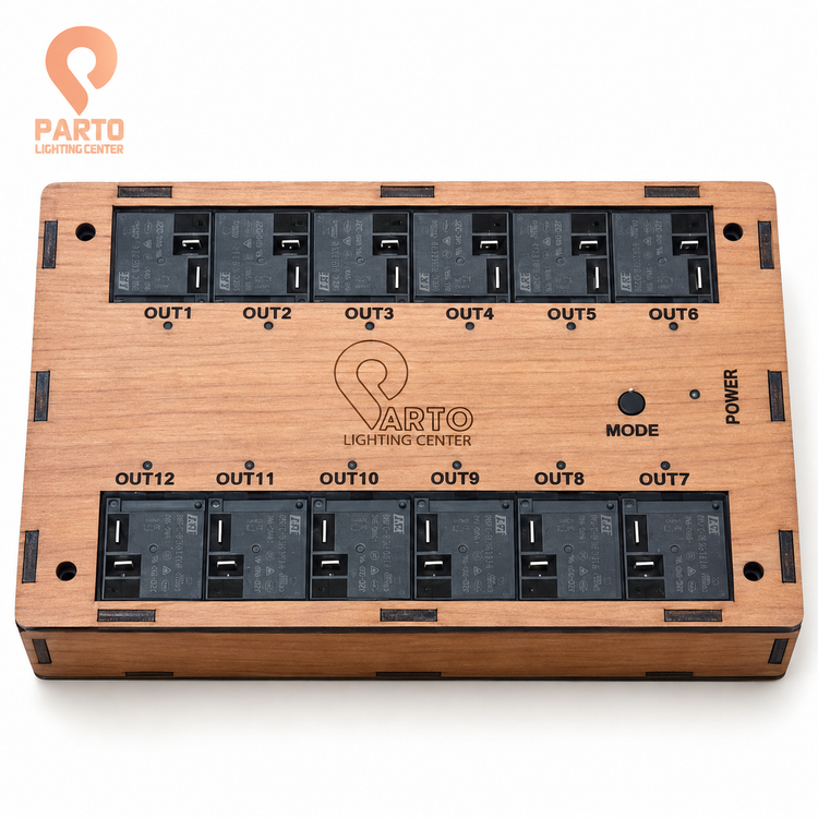 Parto 12-Channel RF Relay Controller 315MHz with